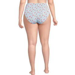 Women's Cheeky High Waisted Bikini Bottoms