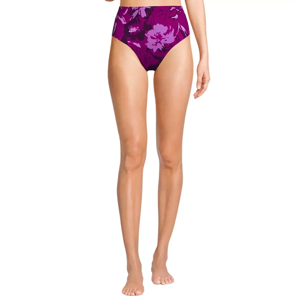 Women's Cheeky High Waisted Bikini Bottoms