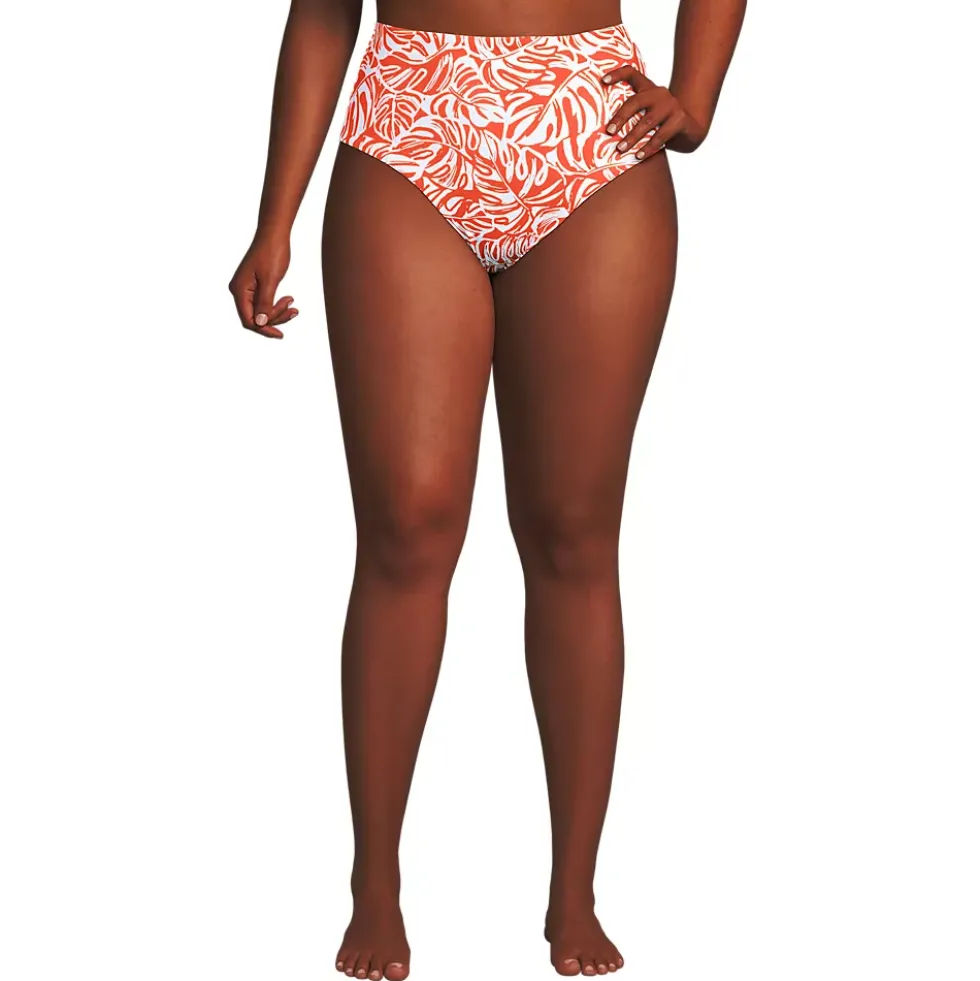 Women's Cheeky High Waisted Bikini Bottoms