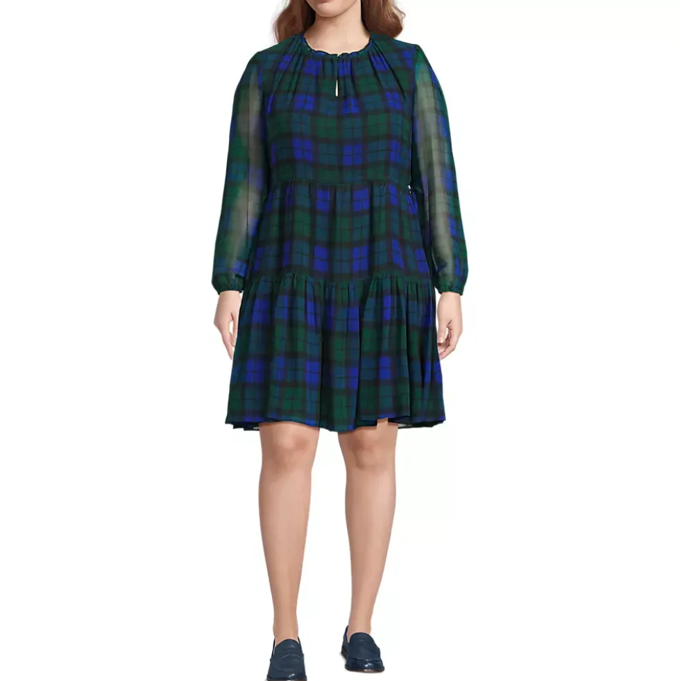 Women's Chiffon Above the Knee Adjustable Dress