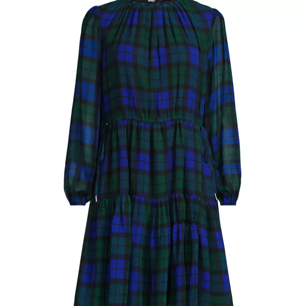 Women's Chiffon Above the Knee Adjustable Dress