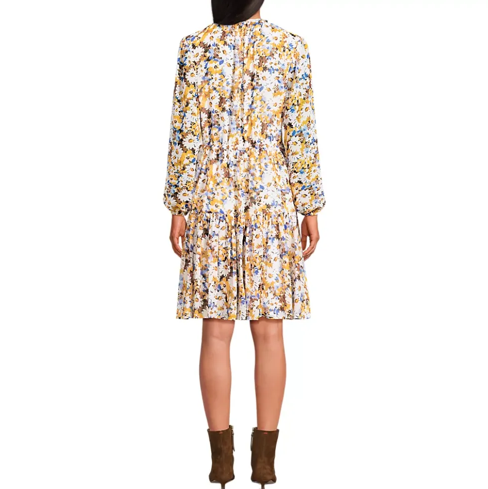 Women's Chiffon Above the Knee Adjustable Dress