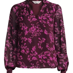Women's Chiffon Removable Tie Neck Blouse