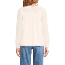 Women's Chiffon Scoop Neck Blouse