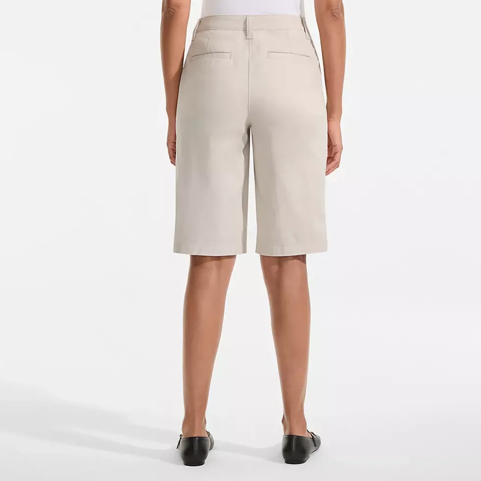 Women's Chino Fixed Waistband 12" Shorts