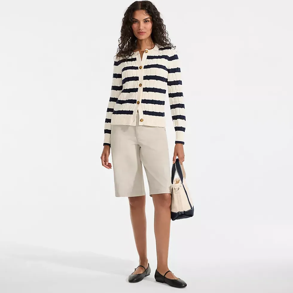 Women's Chino Fixed Waistband 12" Shorts
