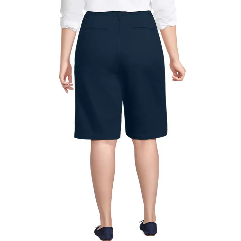 Women's Chino Fixed Waistband 12" Shorts