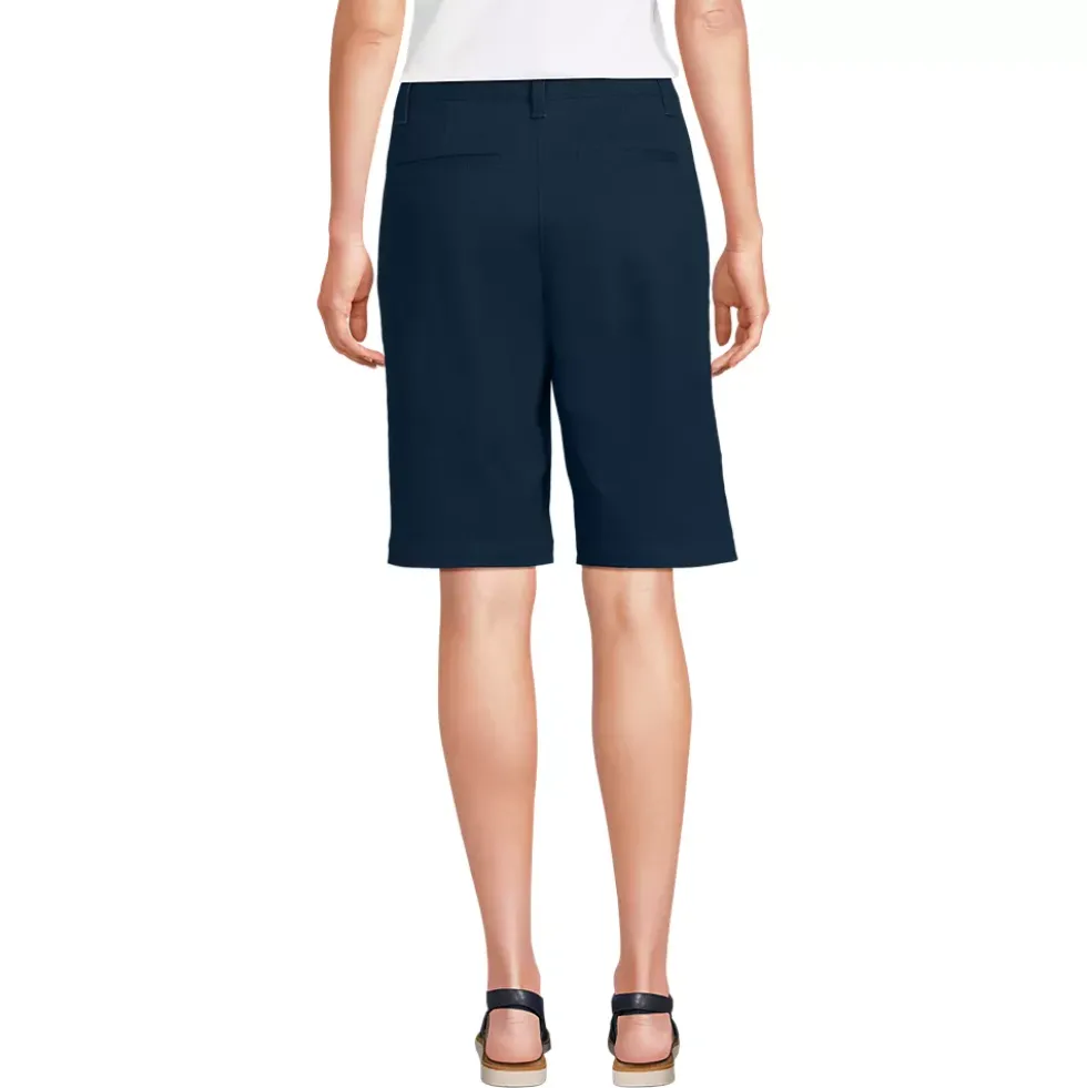 Women's Chino Fixed Waistband 12" Shorts