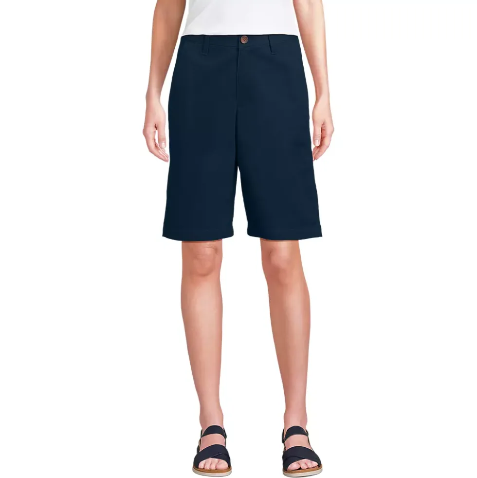 Women's Chino Fixed Waistband 12" Shorts