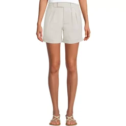 Women's Chino High Rise Pleated 7