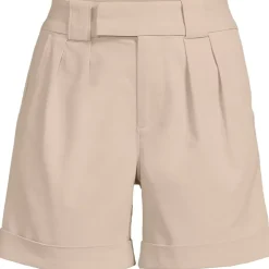 Women's Chino High Rise Pleated 7