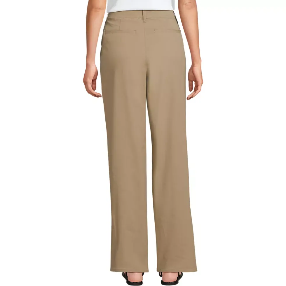 Women's Chino High Rise Rail Straight Leg Pants