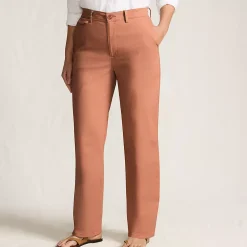 Women's Chino High Rise Rail Straight Leg Pants