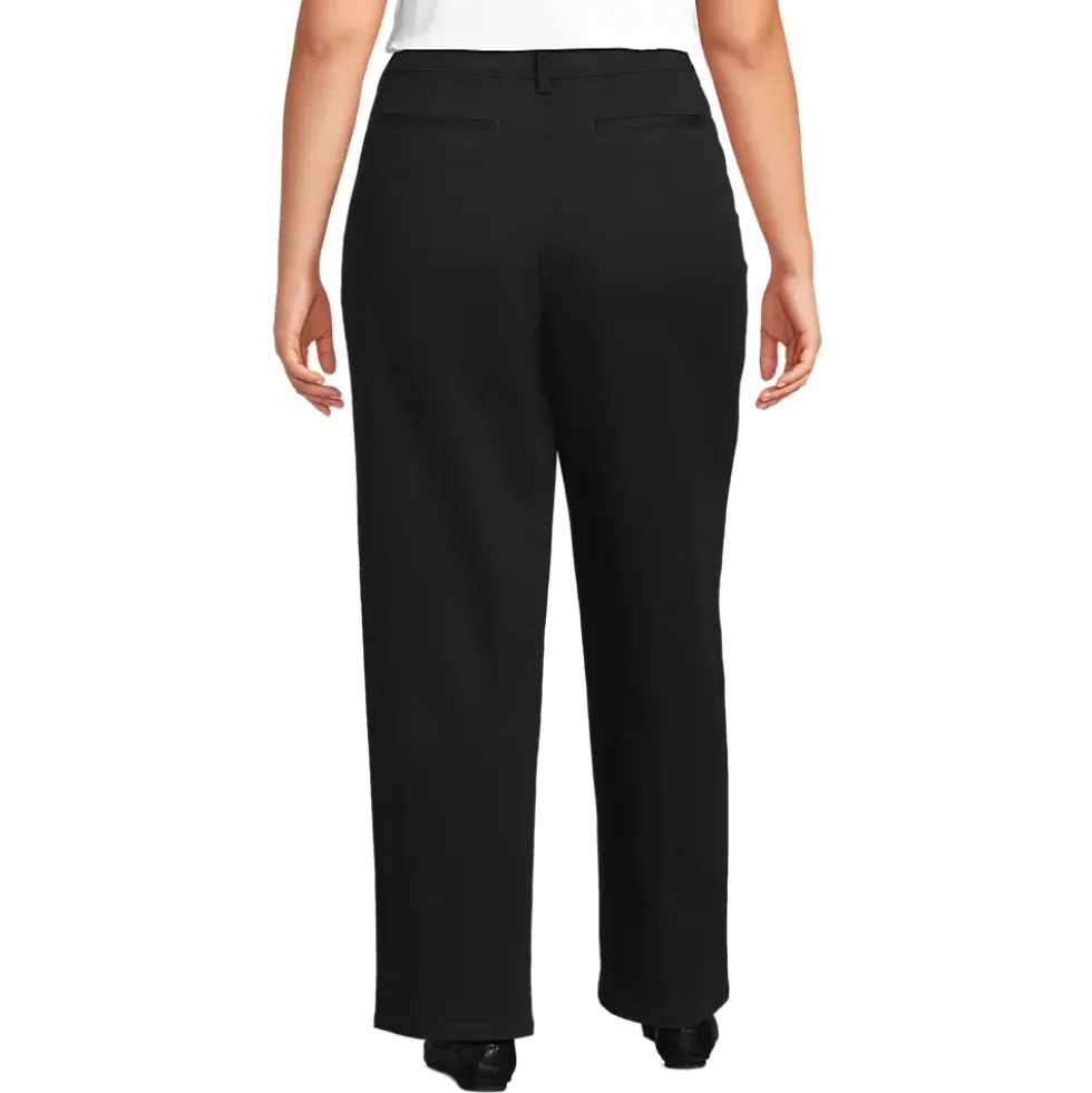 Women's Chino High Rise Rail Straight Leg Pants