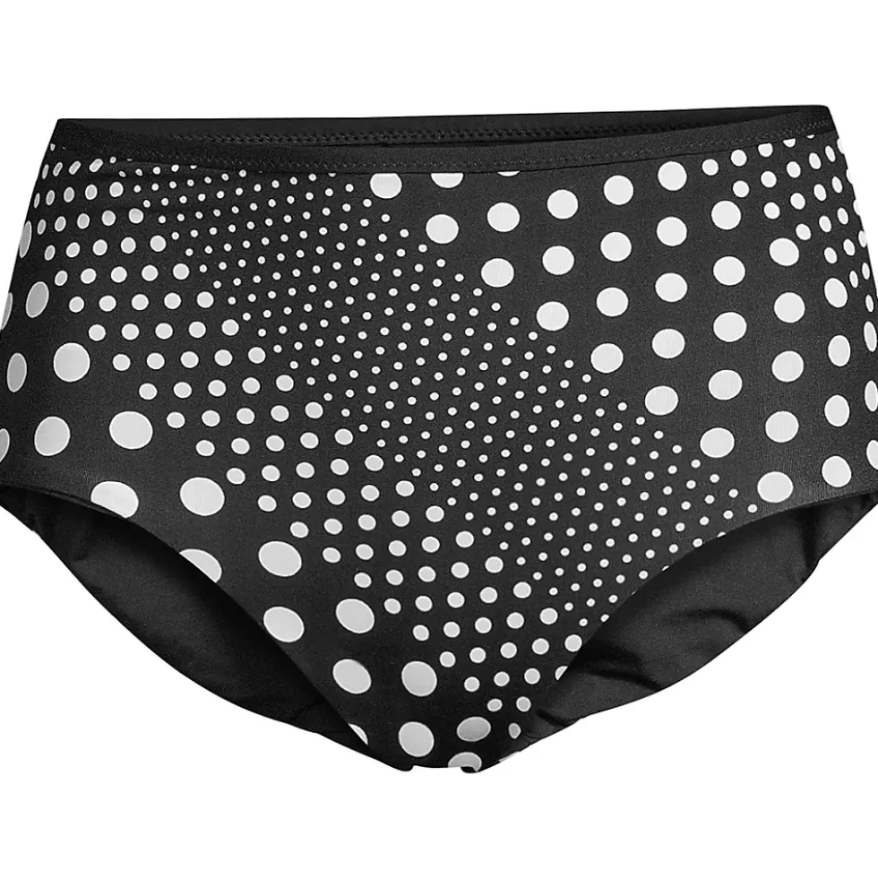Women's Chlorine Resistant Reversible High Waisted Bikini Bottoms