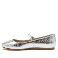 Women's Classic Metallic Mary Jane Flats