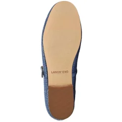 Women's Classic Raffia Mary Jane Flats
