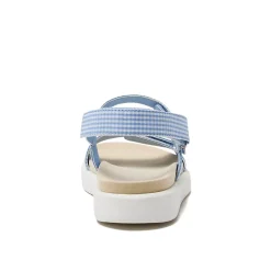 Women's Comfort Adjustable Gingham Sandals