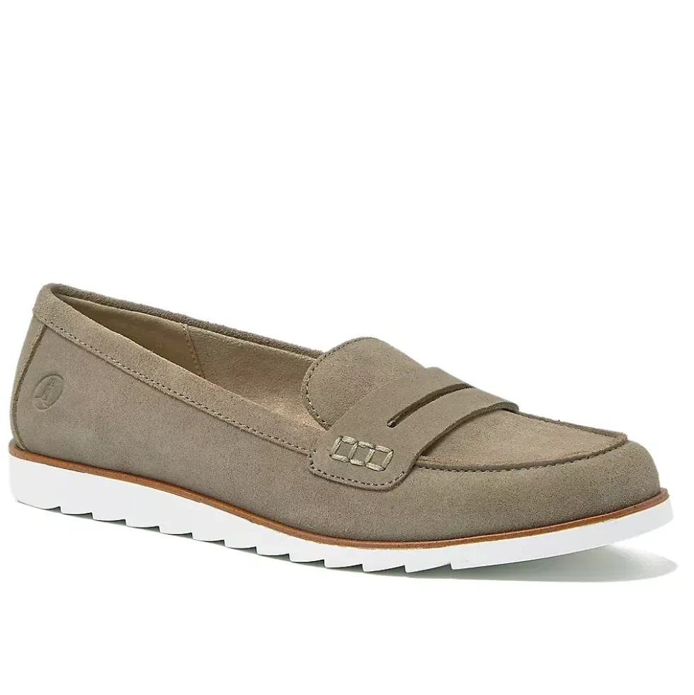 Women's Comfort Lug Sole Suede Loafers