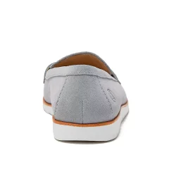 Women's Comfort Lug Sole Suede Loafers
