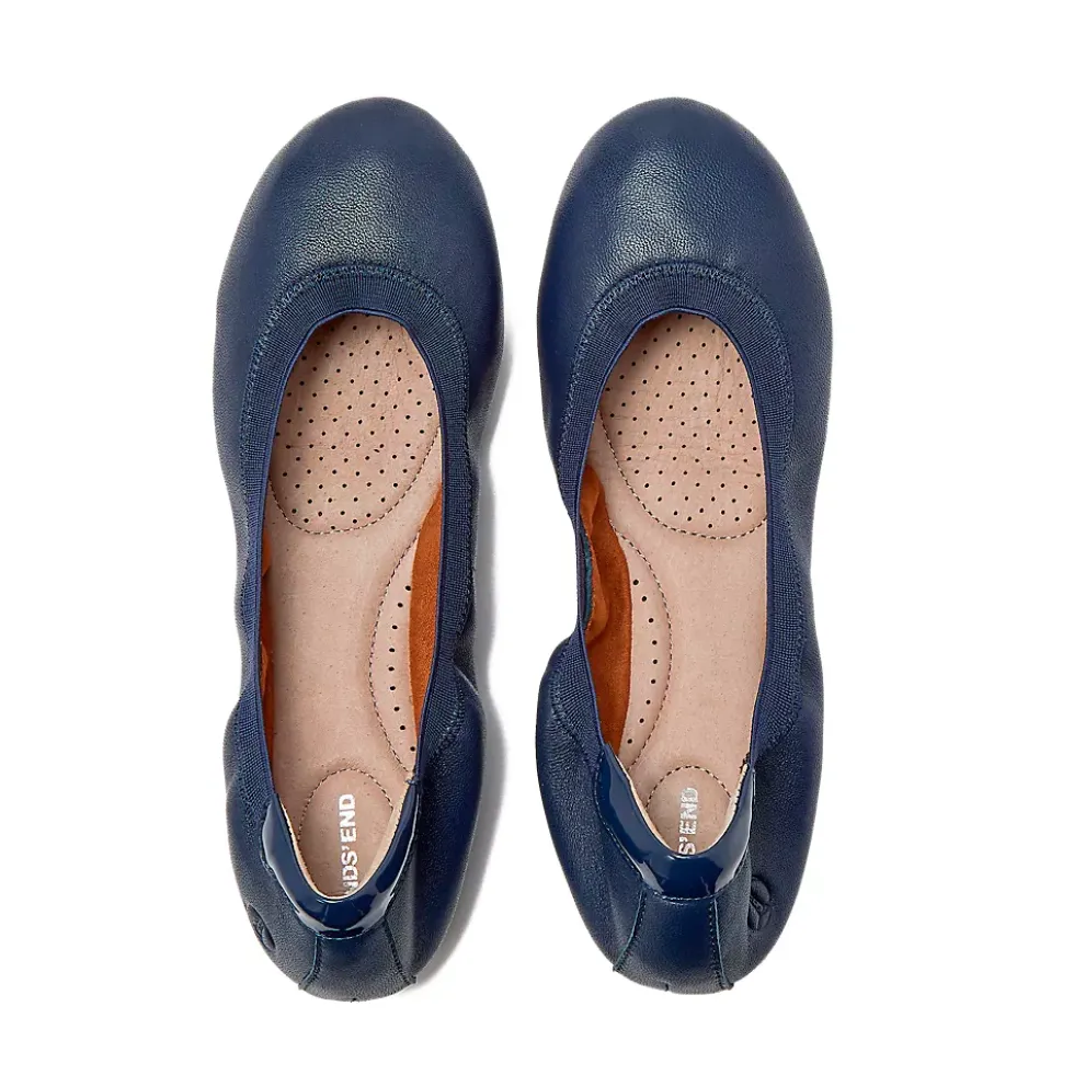 Women's Comfort Slip On Leather Ballet Flats