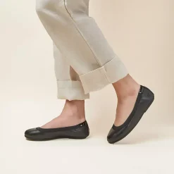 Women's Comfort Slip On Leather Ballet Flats