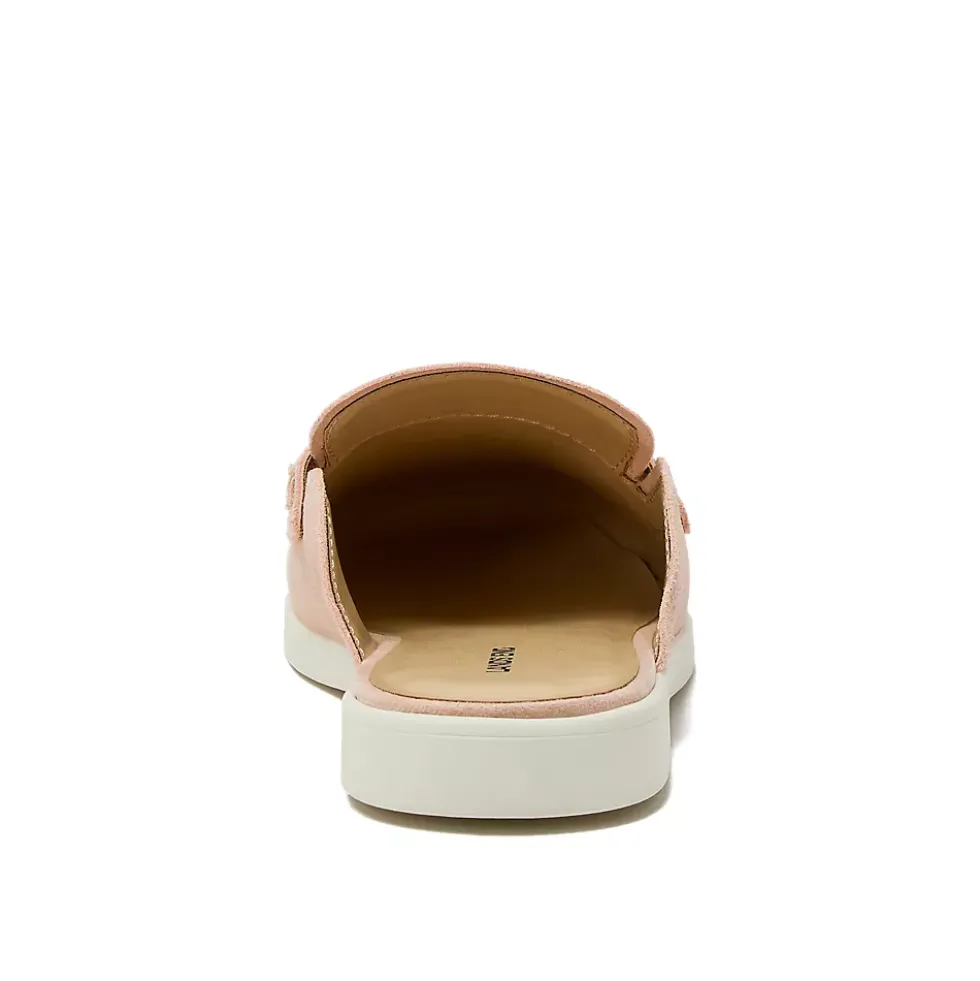 Women's Comfort Slip On Suede Penny Loafer Mules