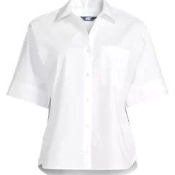 Women's Cooling Elbow Sleeve Button Front Shirt