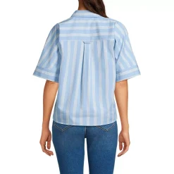 Women's Cooling Elbow Sleeve Button Front Shirt