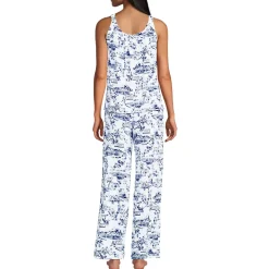 Women's Cooling 2 Piece Pajama Set - Flowy Tank and Pants