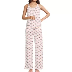 Women's Cooling 2 Piece Pajama Set - Flowy Tank and Pants