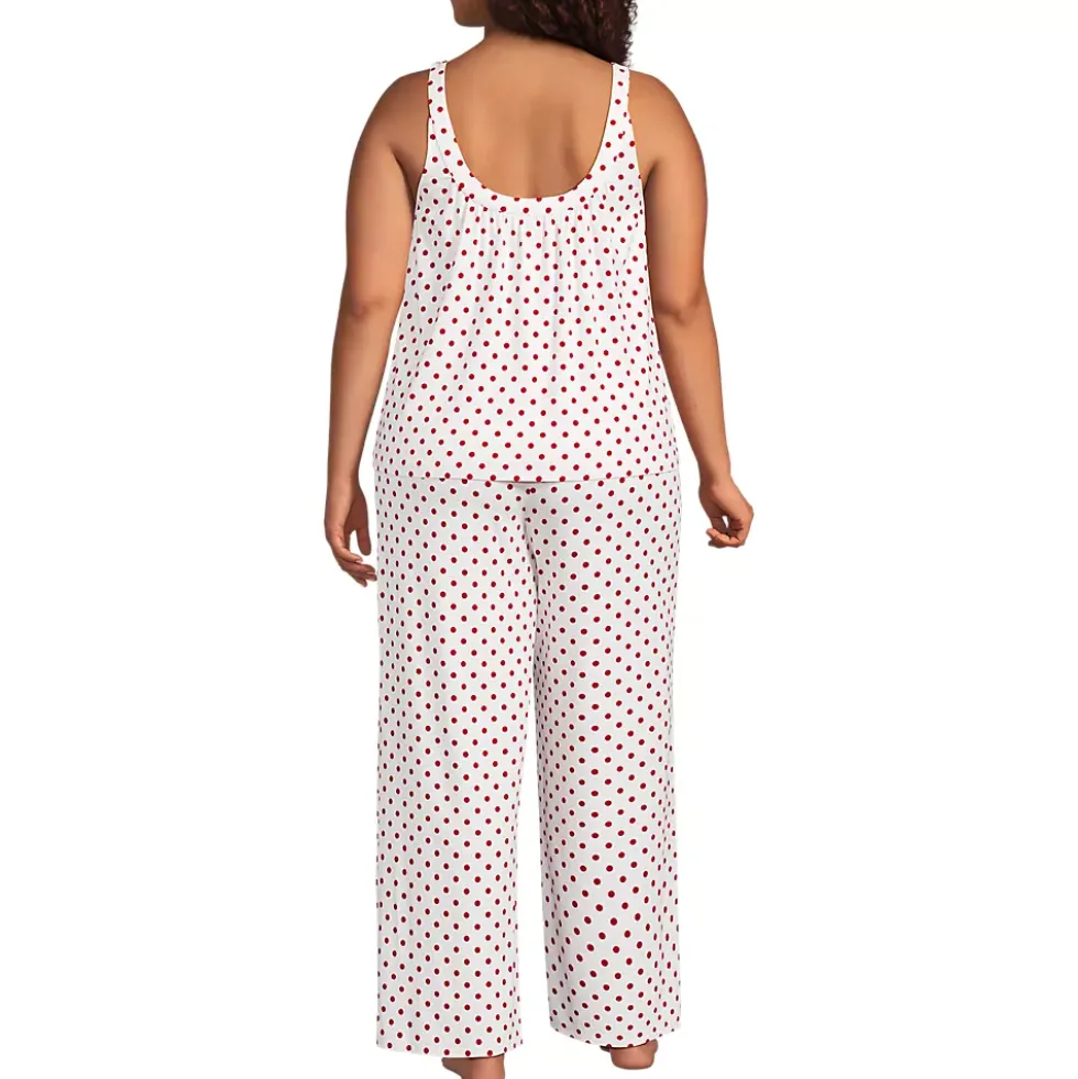 Women's Cooling 2 Piece Pajama Set - Flowy Tank and Pants