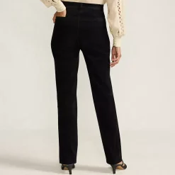 Women's Corduroy High Rise Rail Straight Leg Pants