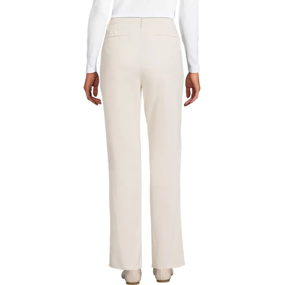 Women's Corduroy High Rise Rail Straight Leg Pants