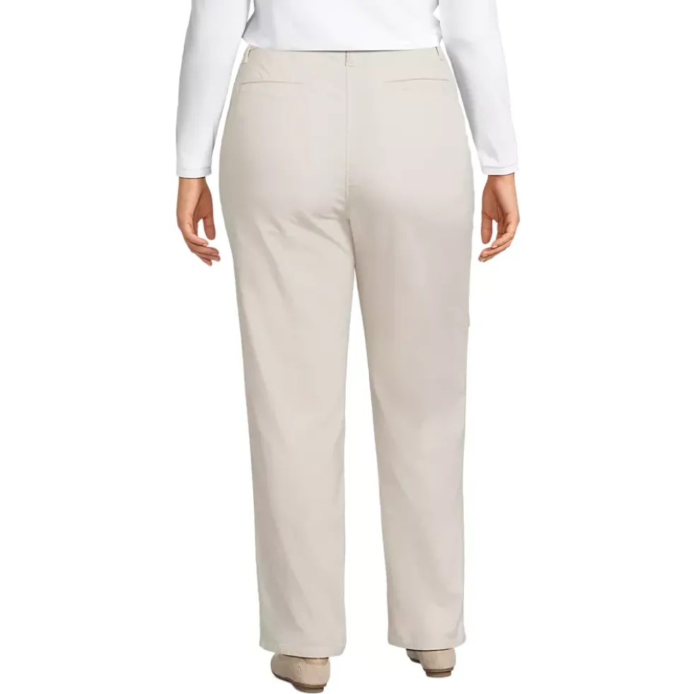 Women's Corduroy High Rise Rail Straight Leg Pants