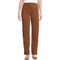 Women's Corduroy High Rise Rail Straight Leg Pants