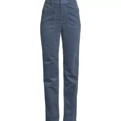 Women's Corduroy High Rise Rail Straight Leg Pants