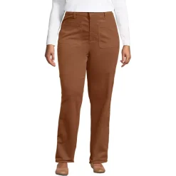 Women's Corduroy High Rise Rail Straight Leg Pants