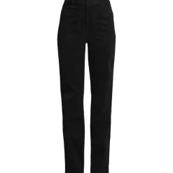 Women's Corduroy High Rise Rail Straight Leg Pants