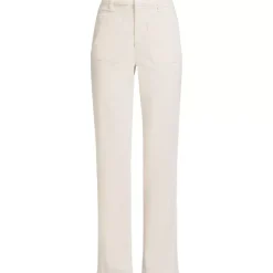 Women's Corduroy High Rise Rail Straight Leg Pants