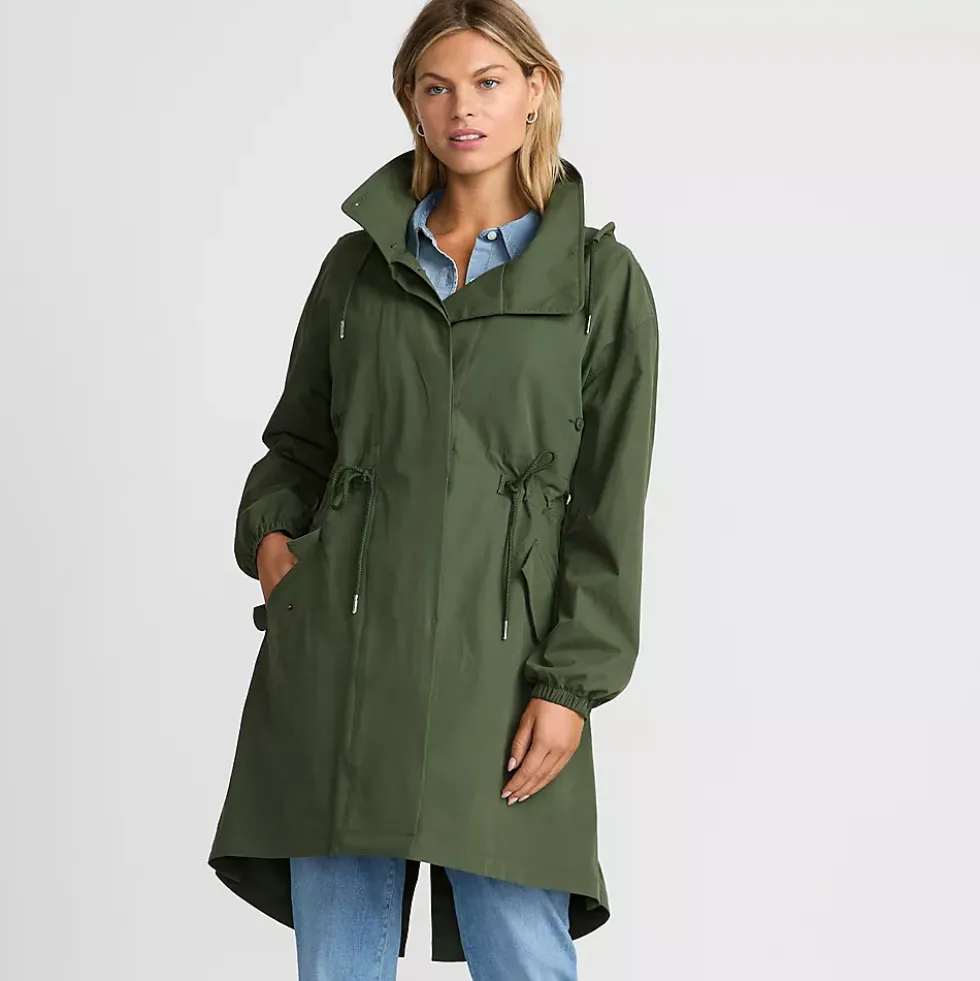 Women's Cotton Drapey Coat