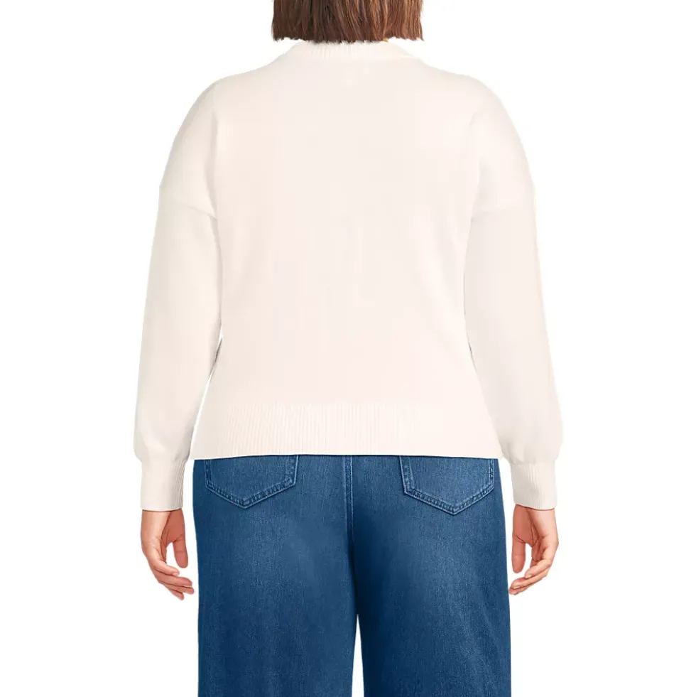Women's Cotton Embellished Cardigan Sweater