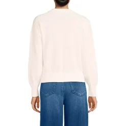 Women's Cotton Embellished Cardigan Sweater