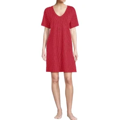 Women's Cotton Interlock Relaxed Above the Knee Nightgown