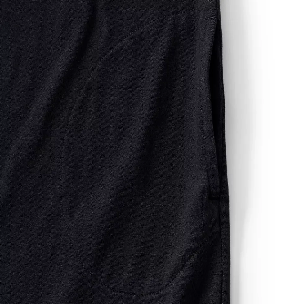 Women's Cotton Jersey Notch Neck Dress