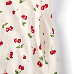 Women's Cotton Jersey Notch Neck Dress