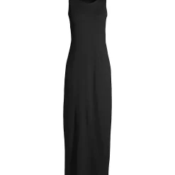 Women's Cotton Jersey Sleeveless Swim Cover-up Maxi Dress