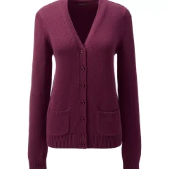 Women's Cotton Modal Button Front Cardigan Sweater
