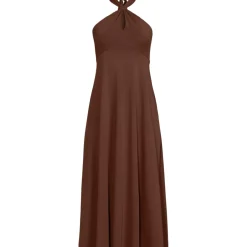 Women's Cotton Modal Halter Midi Dress
