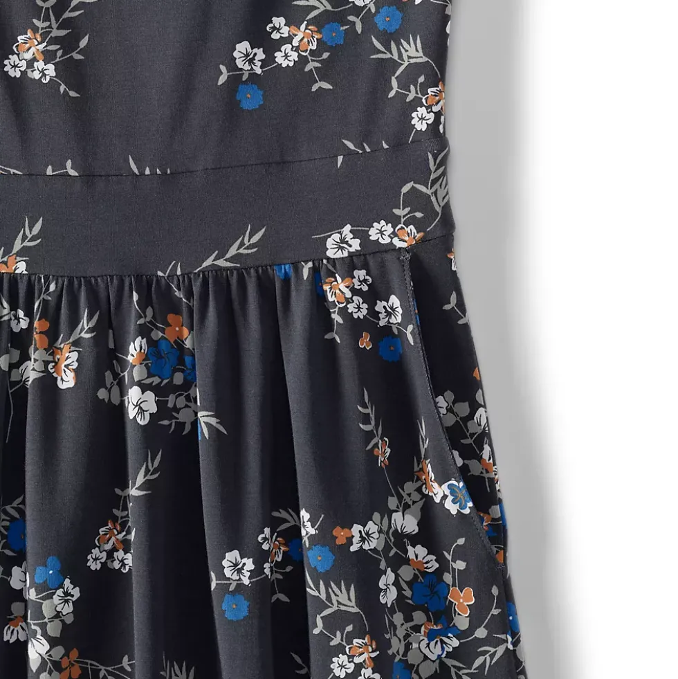 Women's Cotton Modal Off Shoulder Midi Dress